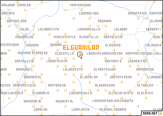 map of El Guamilar