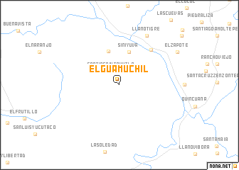 map of El Guamuchil