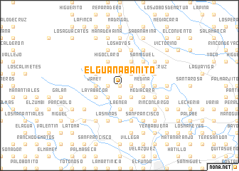 map of El Guanabanito