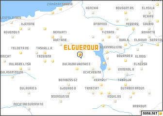 map of El Gueroua