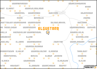 map of El Guetara