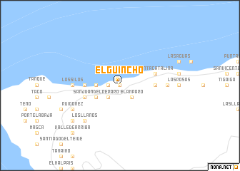 map of El Guincho