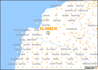map of El Habchi