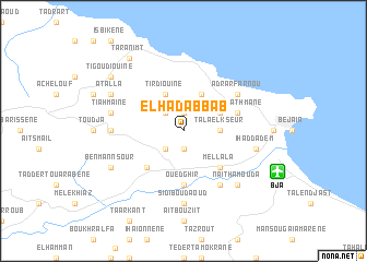 map of El Hadabbab