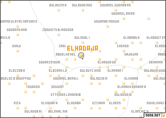 map of El Hadaja