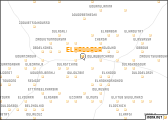 map of El Haddada