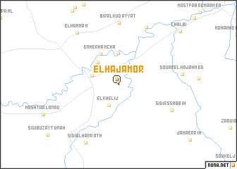 map of El Haj Amor