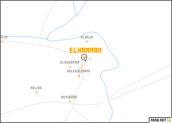 map of El Hammam