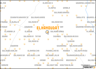 map of El Hamoudat