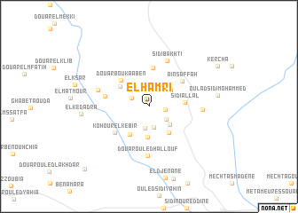map of El Hamri