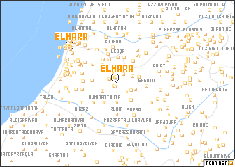 map of El Hara