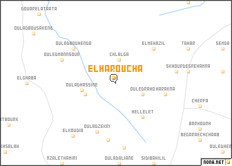map of El Haroucha