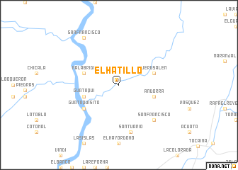 map of El Hatillo