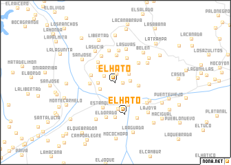 map of El Hato