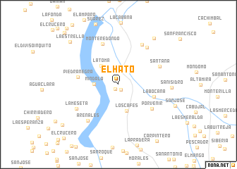 map of El Hato