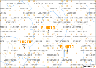 map of El Hato