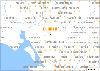 map of El Hato