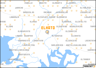 map of El Hato