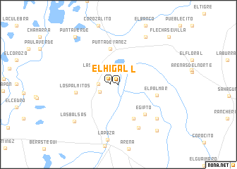 map of El Higal