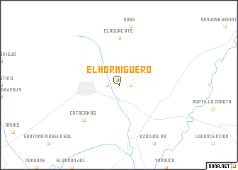 map of El Hormiguero