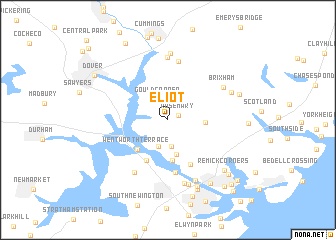 map of Eliot