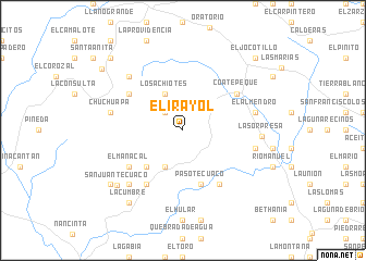 map of El Irayol