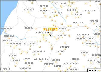 map of El Isiro