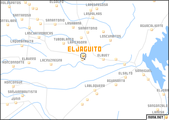 map of El Jagüito