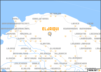 map of El Jaiquí