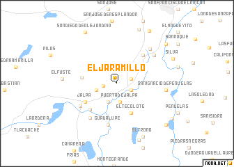 map of El Jaramillo