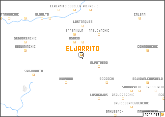 map of El Jarrito
