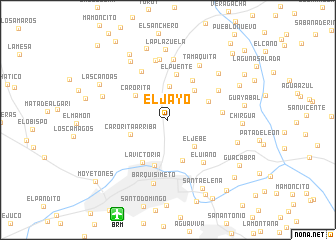 map of El Jayo
