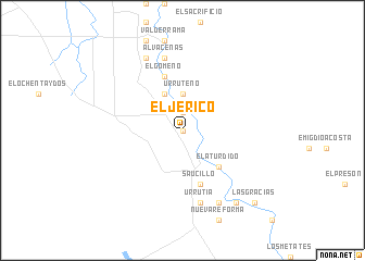 map of El Jericó