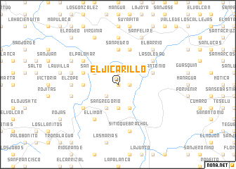 map of El Jicarillo
