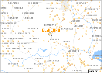 map of El Jícaro