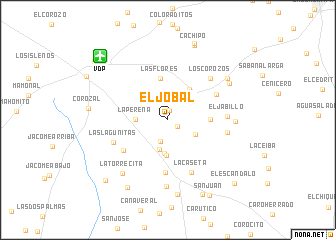 map of El Jobal