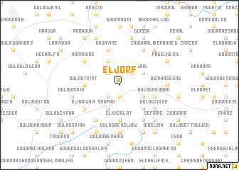 map of El Jorf