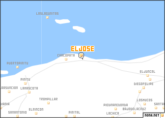 map of El José