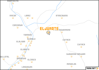 map of El Jumate