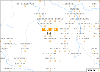 map of El Junco