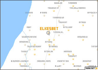 map of El Kesbet