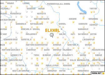 map of Elkhāl