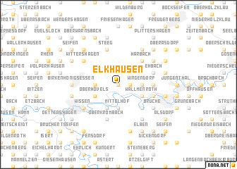 map of Elkhausen