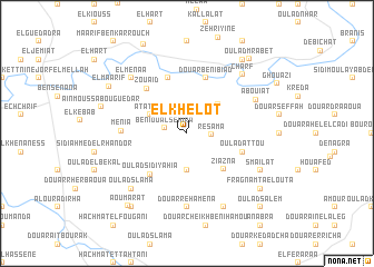 map of El Khelot