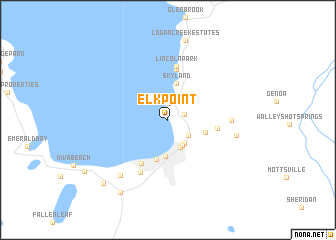 map of Elk Point