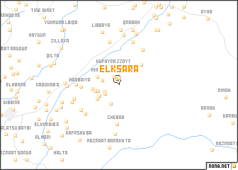map of El Ksâra