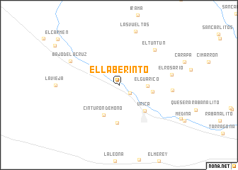 map of El Laberinto