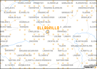 map of El Ladrillo