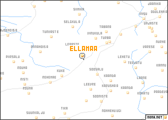 map of Ellamaa