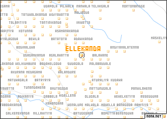 map of Ellekanda